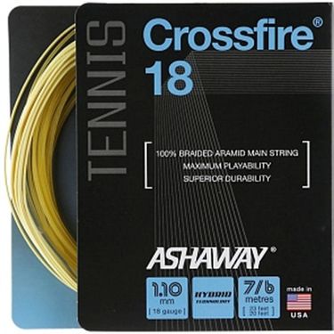 Ashaway *HYBRID* Crossfire 18G Tennis String