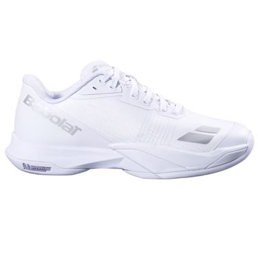 Babolat Jet Mach 4 All Court Womens Tennis Shoe White/Silver 31F26630B 1019image