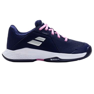 Babolat Propulse 3 All Court Junior Tennis Shoe Dark Purple/Silver 33JF26884A 5186image