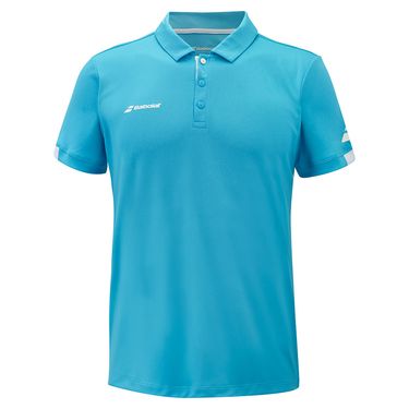 Babolat Play Polo Shirt Mens Cyan Blue 3MP2021 4124image
