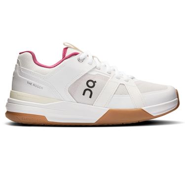 On The Roger Clubhouse Pro 1 Womens Tennis Shoe Ivory/Grenadine 3WD30054038
image
