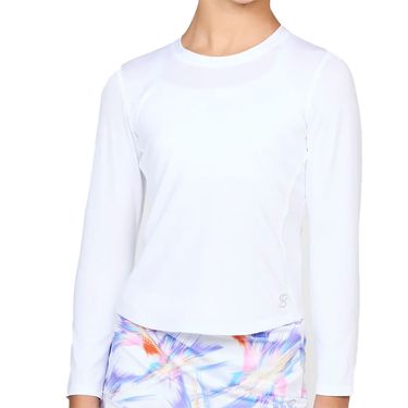 Sofibella UV Colors Girls Long Sleeve Top White 4058 WHT
image