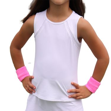 Sofibella Tres Blanc Girls Tank Top