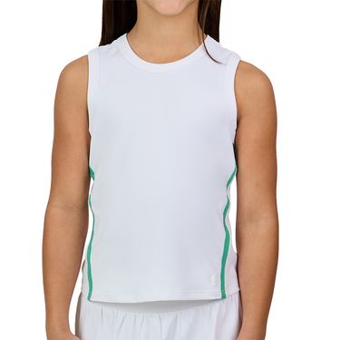 Sofibella Alpine Whites Girls Racerback Tank White 4092ALW WHTimage