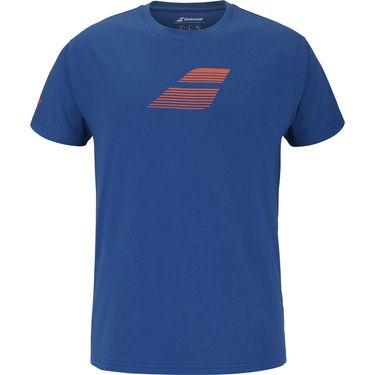Babolat Exercise Big Flag Tee Shirt Mens Dark Blue 4MS25442 4060
image