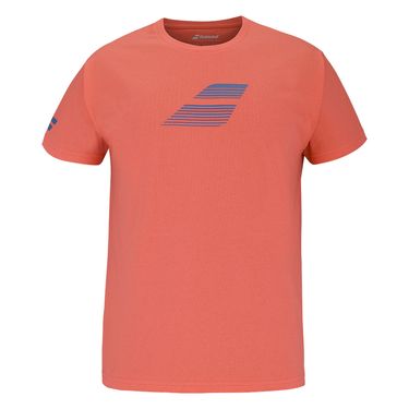 Babolat Exercise Big Flag Tee Shirt Mens Hot Coral 4MS25442 6021
image