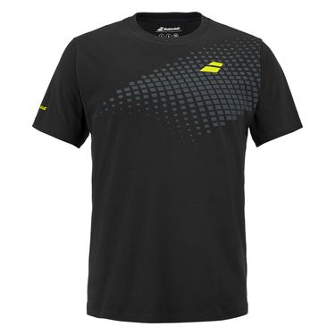 Babolat Aero Cotton Tee Shirt Mens Black/Black 4US26441W 2000image