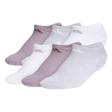 adidas Athletic Cushioned Womens 6 Pack No Show Sock