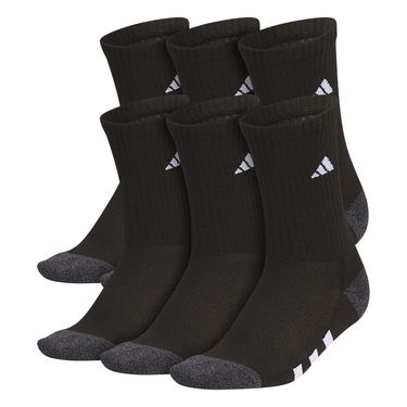 adidas Youth Athletic Cushioned 6 Pack Crew Sock