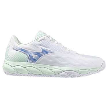 Mizuno Wave Enforce Court Womens Tennis Shoe White/Frontier Blue 550076 005H
image