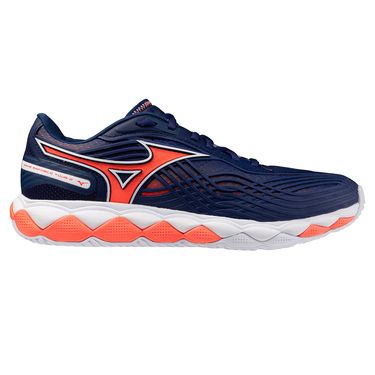 Mizuno Wave Enforce Tour 2 Mens Tennis Shoe Beacon Blue/White 550094 5T00image