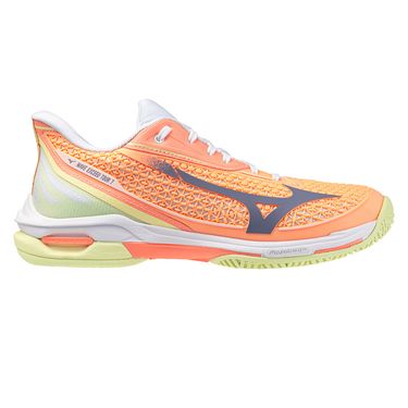 Mizuno Wave Exceed Tour 7 Womens Tennis Shoe Flamingo Coral/Wild Wind 550119 1B6Simage