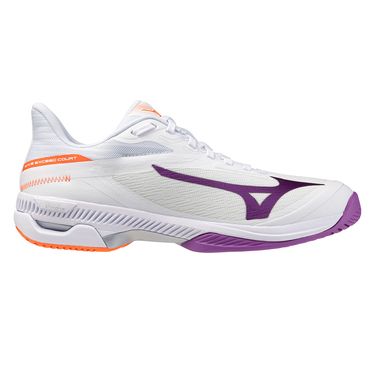 Mizuno Wave Exceed Court Womens Tennis Shoe White/Dahlia 550128 006Limage