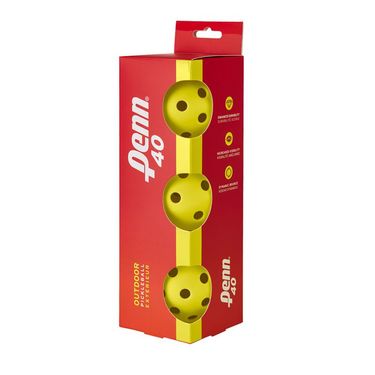 Penn 40 Outdoor 3 Pack Pickleball