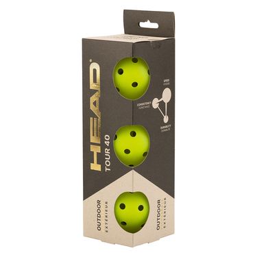 Head Tour 40 Pickleball 3 Pack