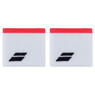 Babolat Logo  Wristband - White/Strike Red
image