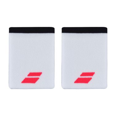 Babolat Logo Jumbo Wristband - White/Strike Red
image