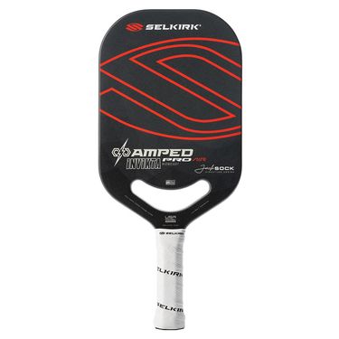Selkirk Amped Pro Air Invikta Jack Sock Signature Pickleball Paddle Black/Red 6120AMPPROINVûimage