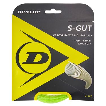 Dunlop S-GUT 16G Green Tennis String