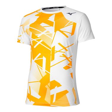 Mizuno Shadow Graphic Tee Mens White/Citrus 650005 002Y
image