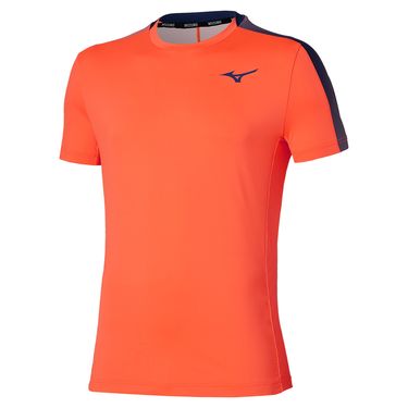 Mizuno Shadow Tee Mens Lava Orange 650042 2525image