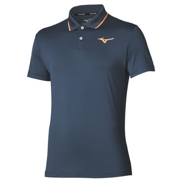 Mizuno Racquet Sports Polo Mens Insignia Blue 650044 5A5Aimage