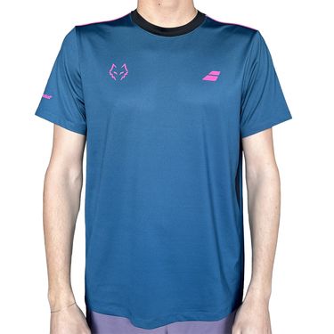Babolat Juan Lebron Crew Shirt Mens Legion Blue 6MZ26011 4156image