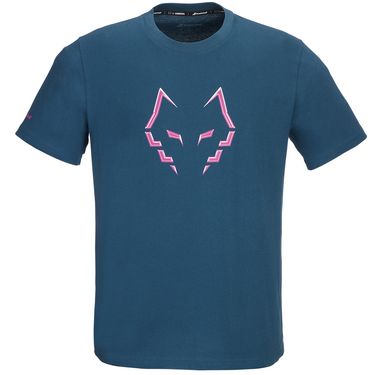 Babolat Juan Lebron Cotton Tee Shirt Mens Legion Blue 6MZ26442 4156image