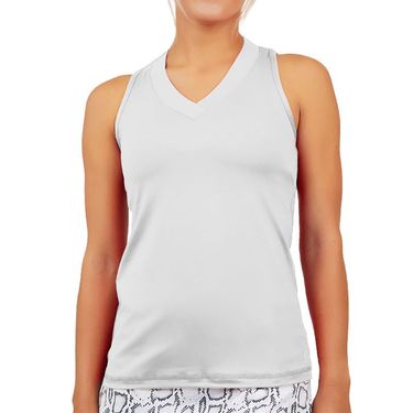 Sofibella Athletic Racer back Tank - White
image