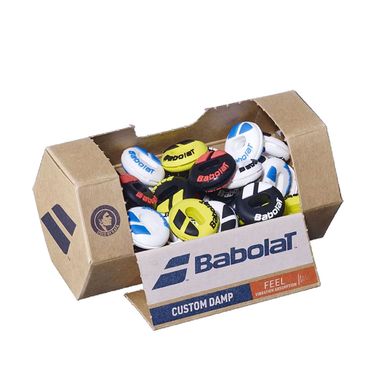 Babolat Custom Damp Vibration Dampeners - 48 Pack Assorted Colors 700041
image