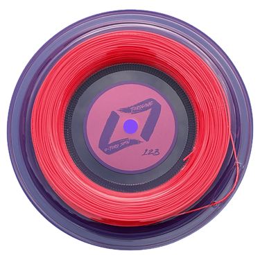 Toroline O-Toro Spin 17 (1.23mm) Tennis String Neon Pink Mini Reel (330 ft.)