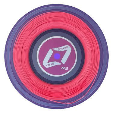 Toroline Wasabi 17 (1.23mm) Tennis String Neon Pink Mini Reel (330 ft.)