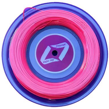 Toroline Enso Pro 17 (1.23mm) Tennis String Neon Pink Mini Reel (330 ft.)