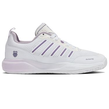 K Swiss Ultracourt Womens Pickleball Shoe White/Orchid Hush/Purple Haze 94405 143image