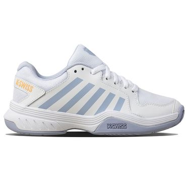 K-Swiss Court Express Womens Pickleball Shoe White/Heather/Peach Fuzz 98552 958
image