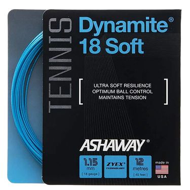 Ashaway Dynamite Soft 18G Blue Tennis String