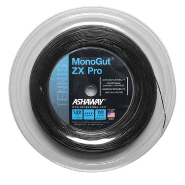 Ashaway Monogut ZX Pro 17G Black REEL (360 ft.) Tennis String