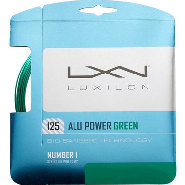 Luxilon Big Banger ALU Power 125 STRUNG PROMO With Racquet Purchase $100+
