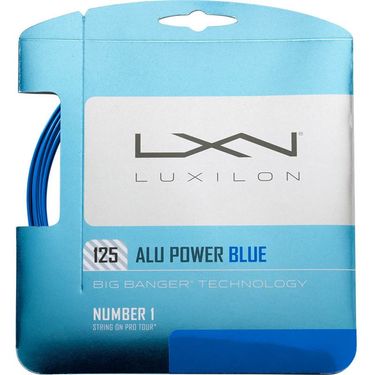 Luxilon Big Banger ALU Power 125 STRUNG PROMO With Racquet Purchase $100+