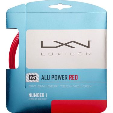 Luxilon Big Banger ALU Power 125 STRUNG PROMO With Racquet Purchase $100+