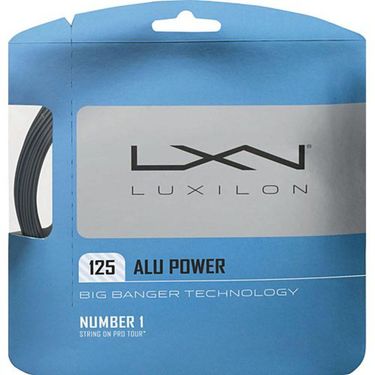 Luxilon Big Banger ALU Power 16L Silver Half Set