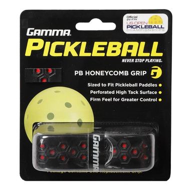 Gamma Honeycomb PB Replacement Grip - Black/Red
image