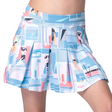 Lucky in Love Linen Nouveau Girls Skirt Periwinkle B137 42E432
image