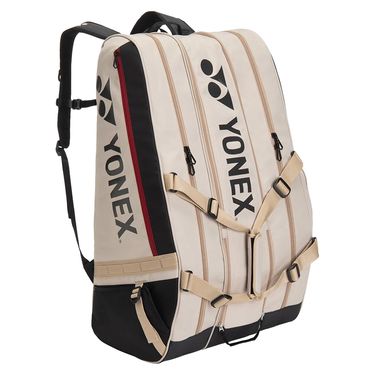 Yonex Gearlogic Racquet 12pk Tennis Bag Beige BAG72621BEimage