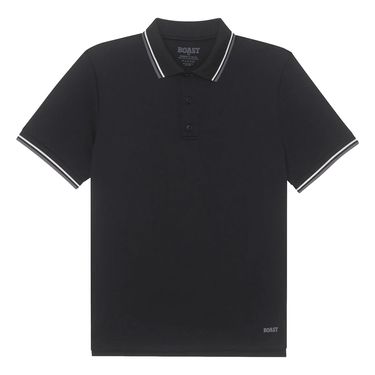 Boast Tipped Match Polo Mens Black/Asphalt/White BM5PO51 006image