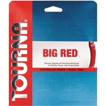 Tourna Big Red 17G Red Tennis String