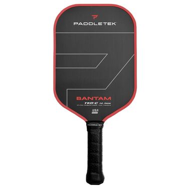 PaddleTek Bantam TKO-C 14.3 Red/Black Pickleball Paddle