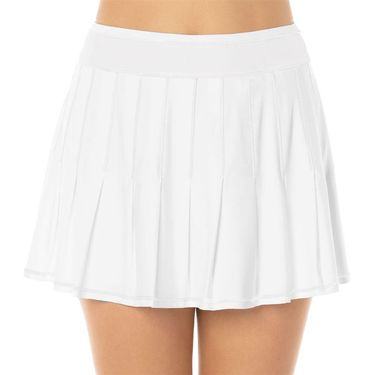 Lucky in Love Core Long Retro Pleated Skirt - White
image
