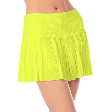 Lucky in Love Essentials Pleated Smocked Skirt