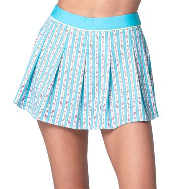 Lucky in Love Novelty Mini Bar Pleated Skirt
